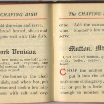 The Tiny Book on the Chafing Dish, 1905