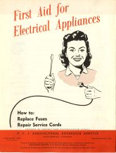 First Aid for Electrical Appliances, 1958