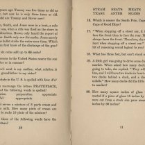 Mental Cocktails, 1933. Test #2 Page 2.